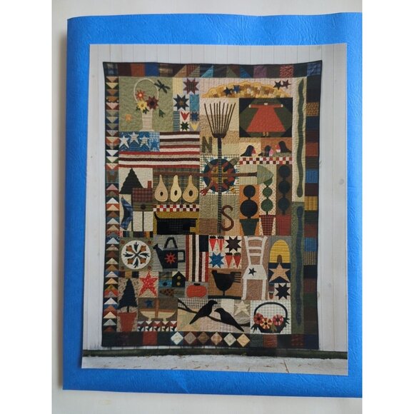 COUNTRY THREADS GARDEN CLUB 12 QUILT PATTERNS SET Booklet Set 1999 Vtg Complete - Picture 1 of 7
